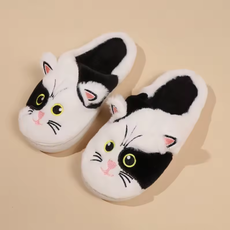 Black Cow Cat Slides