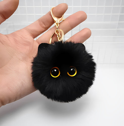 Free Random Color Cat KeyChain